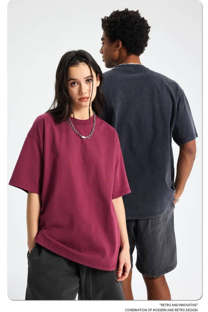 Plain Oversized T-Shirts .