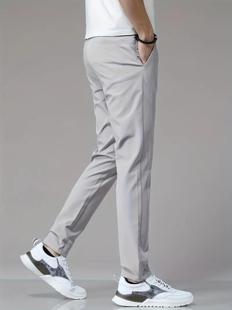 MENS WHITE - GREY TRACK PANTS ( COMBO PACK OF 2 )