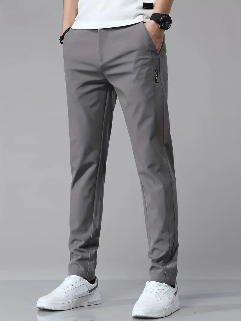 MENS WHITE - GREY TRACK PANTS ( COMBO PACK OF 2 )