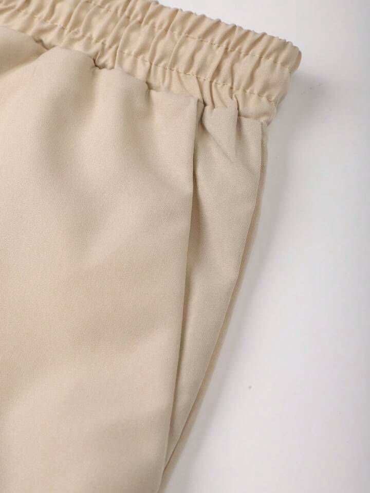 COLOR LEAF MENS SHIRT & SHORT SET .