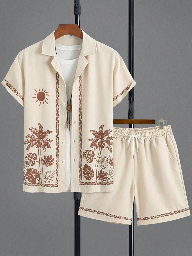 ROYAL HISTORY MENS SHIRT & SHORT SET .