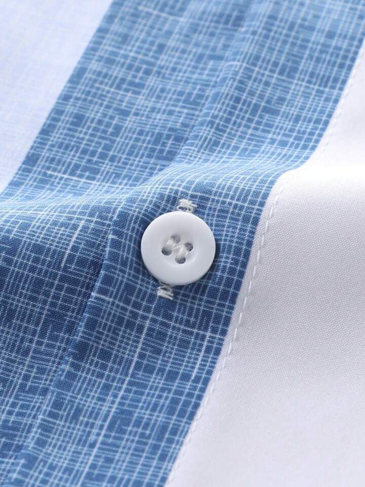 STRIPTED LINE FANCY MENS SHIRT & SHORT SET .