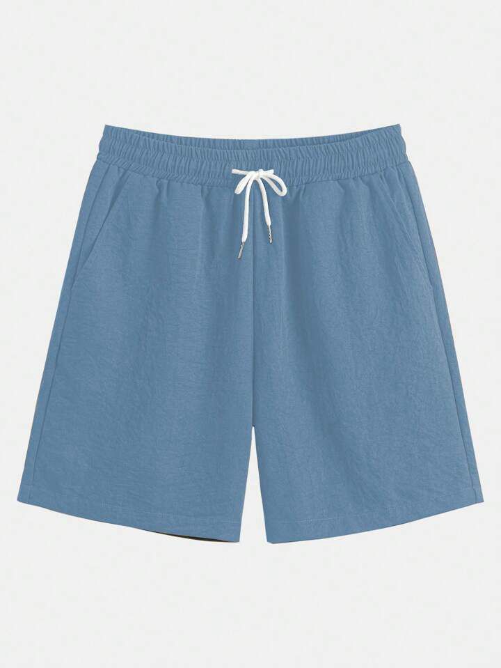 GREEN - BLUE LINE STRIPTED  DESIGN  MENS SHIRT & SHORT SET .