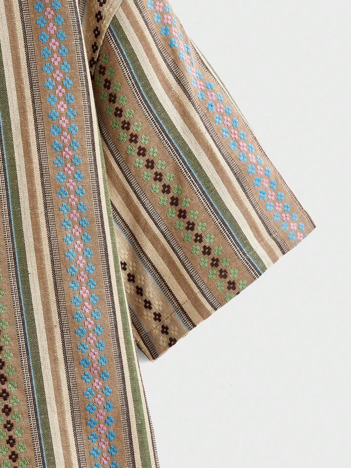 COLOR HISTORY STRIPTED MENS SHIRT .