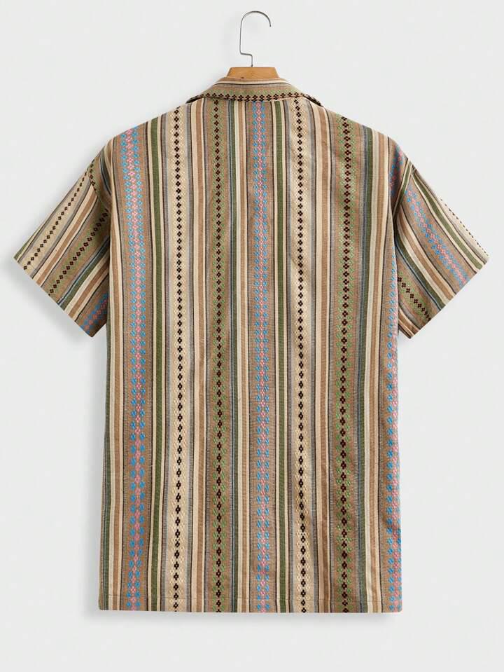 COLOR HISTORY STRIPTED MENS SHIRT .